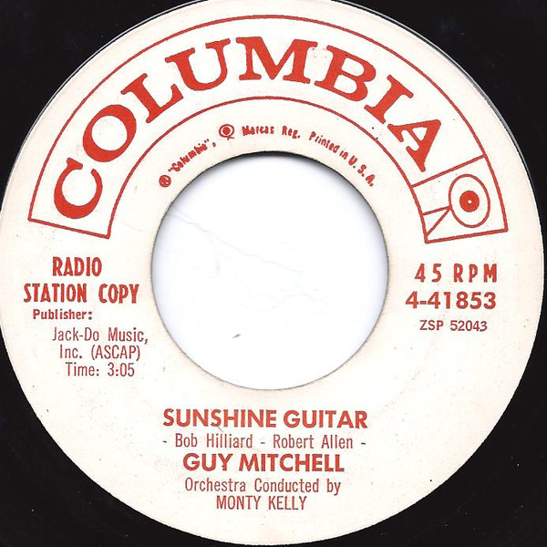 télécharger l'album Guy Mitchell - Sunshine Guitar