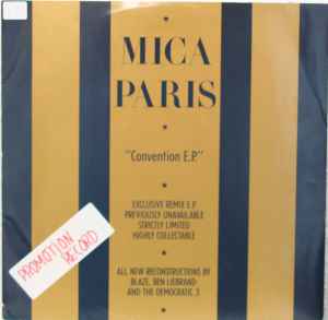 Mica Paris - Convention E.P. album cover