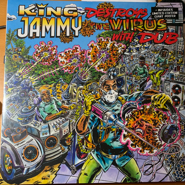 King Jammy – King Jammy Destroys The Virus With Dub (2022, Vinyl