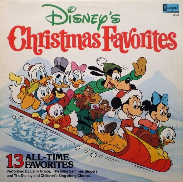 Disney's Christmas Favorites Vinyl Record Lp Album VG+ Larry Groce