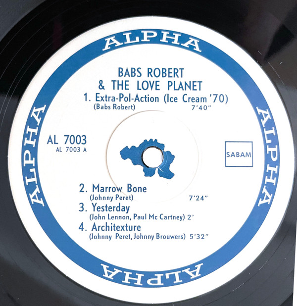 Babs Robert & The Love Planet - Babs Robert & The Love Planet | seriE.WOC (EWOC09LP) - 4