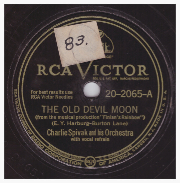 Charlie Spivak And His Orchestra The Old Devil Moon If This Isn t