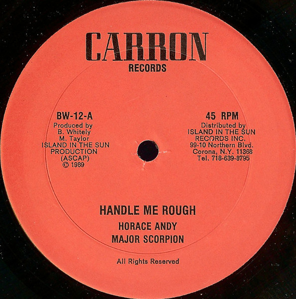Horace Andy & Major Scorpion – Handle Me Rough (1989, Vinyl) - Discogs