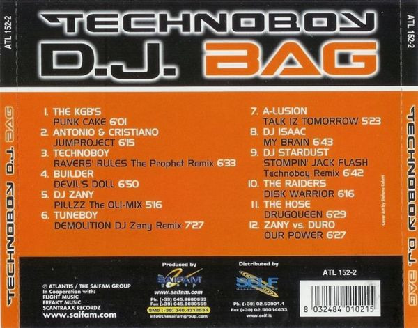 télécharger l'album Technoboy - Technoboy DJ Bag Vol 1