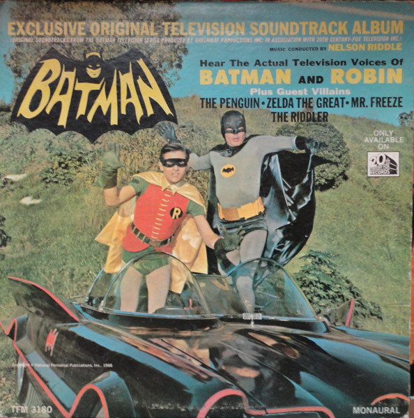 Nelson Riddle – Batman (Exclusive Original Television Soundtrack Album) ( 1966, Vinyl) - Discogs