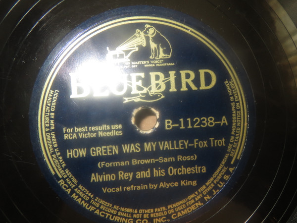 last ned album Alvino Rey And His Orchestra - How Green Was My Valley A Drowsy Old Riff