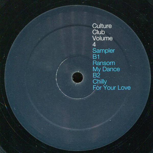 Various - Culture Club Volume 4 Sampler | 541 (541416 501455) - 4