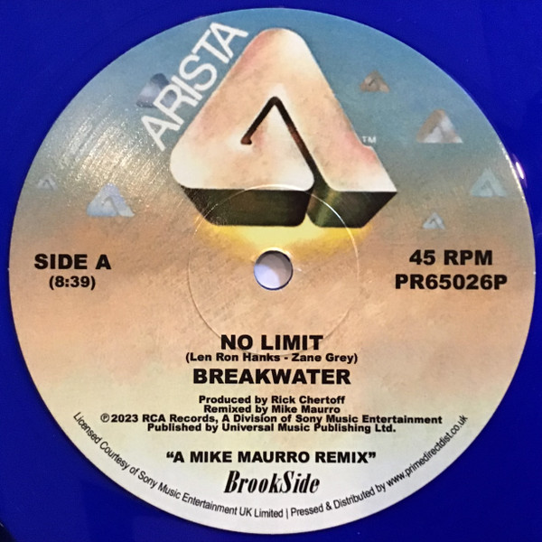 Breakwater – No Limit (2023, Blue Transparent, Vinyl) - Discogs