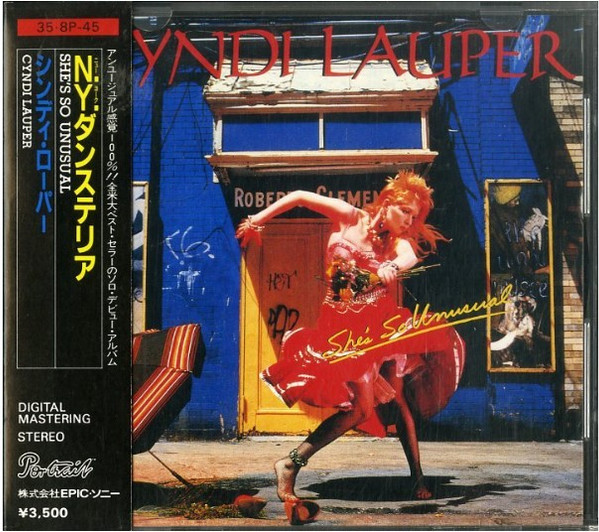 Cyndi Lauper = シンディ・ローパー – She's So Unusual = NYダンス 