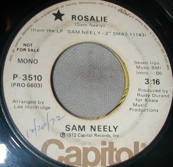 lataa albumi Sam Neely - Rosalie