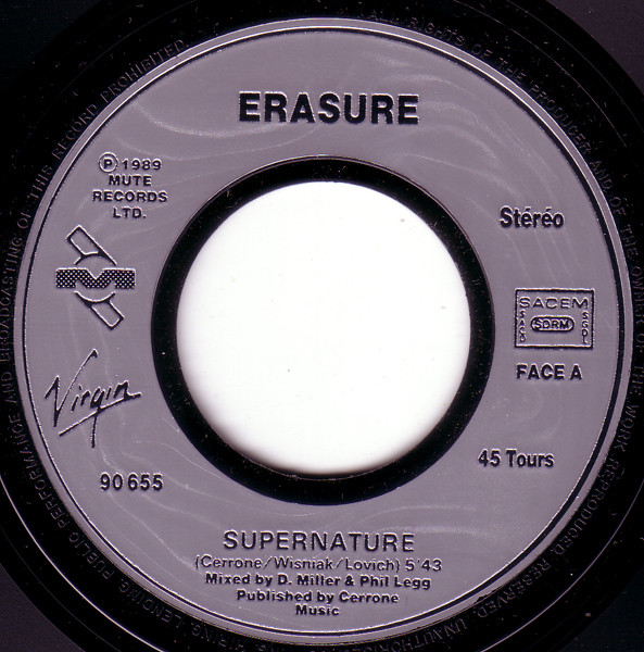 descargar álbum Erasure - Supernature Extrait De La Bande Originale Du Film Dancing Machine