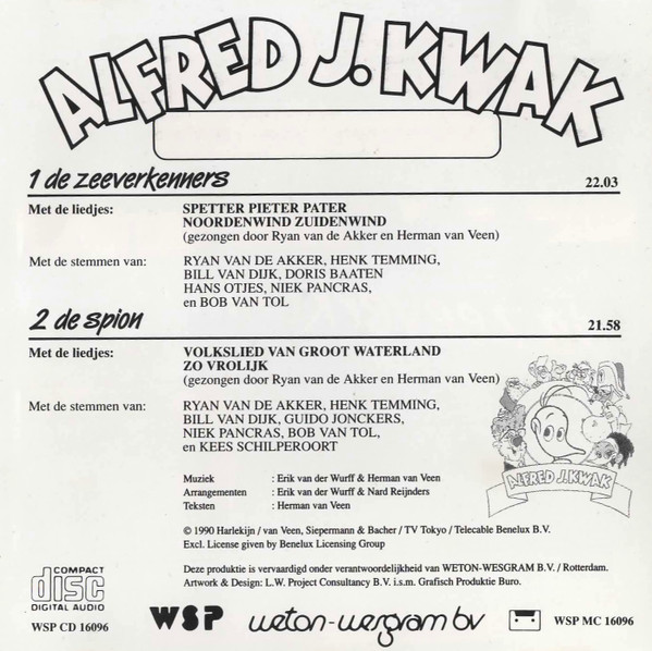 ladda ner album Alfred J Kwak - De Zeeverkenners De Spion
