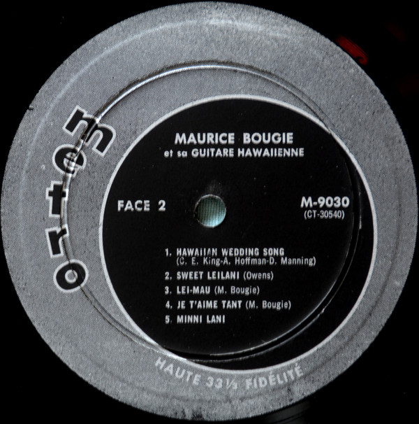 Album herunterladen Maurice Bougie - Et Sa Guitare Hawaiienne