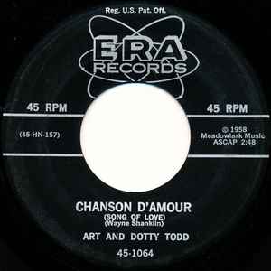 Chanson D'Amour (Song Of Love) - Art And Dotty Todd