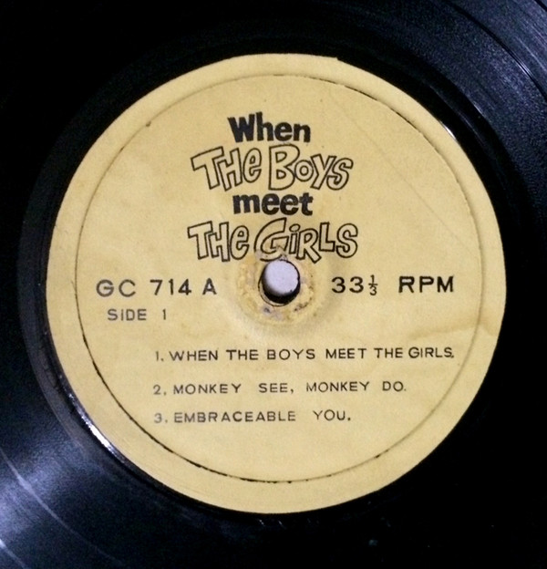 last ned album Various - When The Boys Meet The Girls The Original Soundtrack Recording
