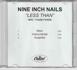 Nine Inch Nails - Less Than album cover