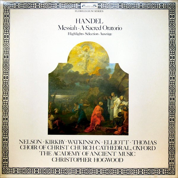 Händel Gesamtaufnahme The Originals Messiah 