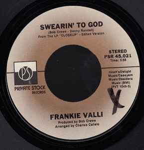 Frankie Valli - Swearin' To God | Releases | Discogs