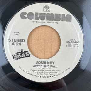 Journey - After The Fall / Faithfully album cover