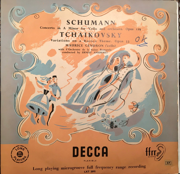 Tchaikovsky, Maurice Gendron, Schumann – Schumann Concerto In A