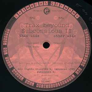 Trax Beyond Subconscious - Trax Beyound Subconsious II