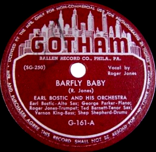 Album herunterladen Earl Bostic And His Orchestra - Barfly Baby Bostics Boogie Blues