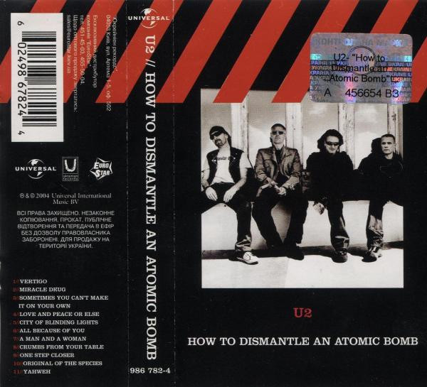 U2 – How To Dismantle An Atomic Bomb (2004, Cassette) - Discogs