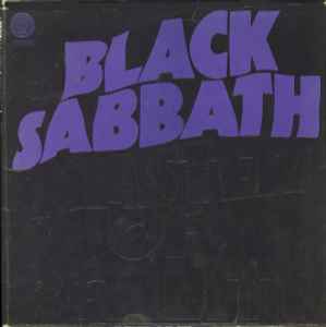 Black Sabbath - Master Of Reality album cover