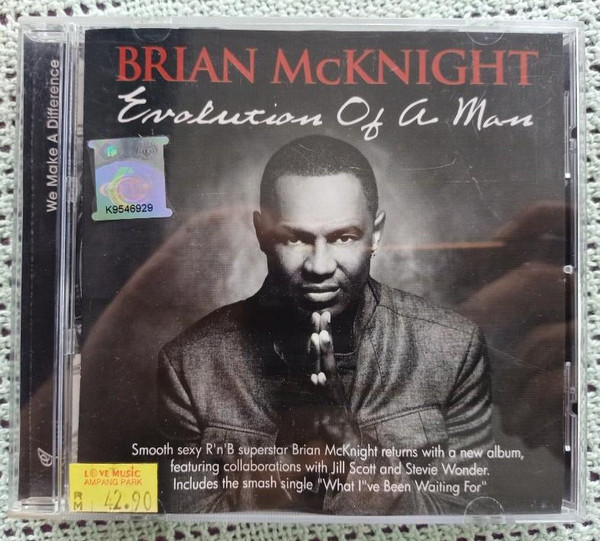 Brian McKnight – Evolution Of A Man (2009, CD) - Discogs