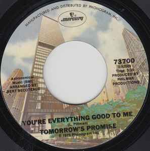 Tomorrow's Promise - You're Everything Good To Me album cover