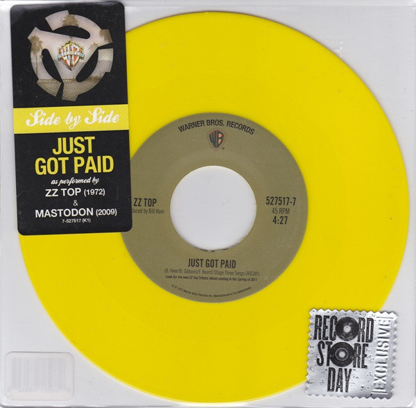/ – Just Got Paid (2011, Yellow, Vinyl) - Discogs