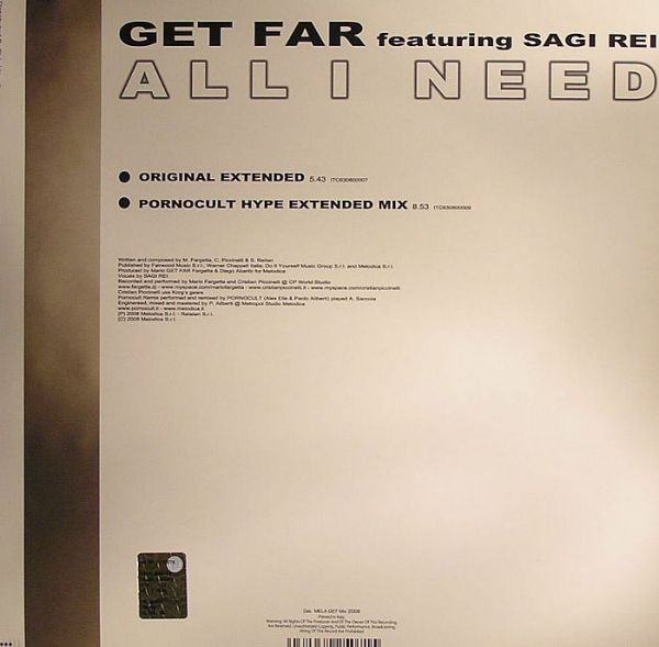 baixar álbum GetFar Featuring Sagi Rei - All I Need