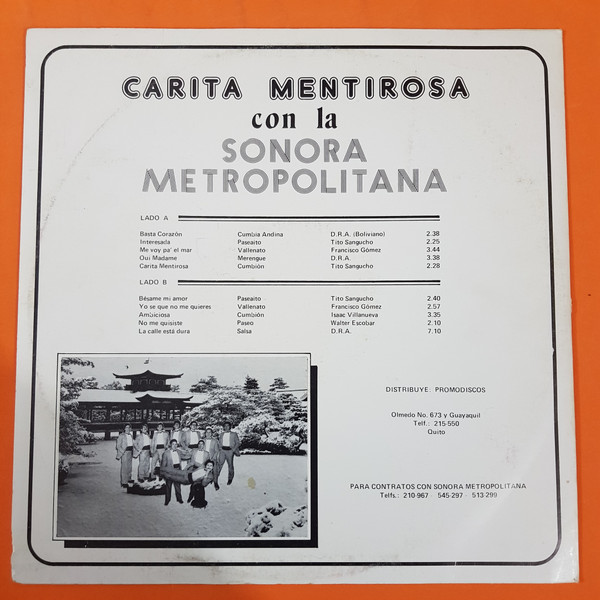 Album herunterladen Sonora Metropolitana - Carita Mentirosa