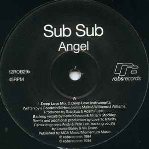 Sub Sub - Angel album cover