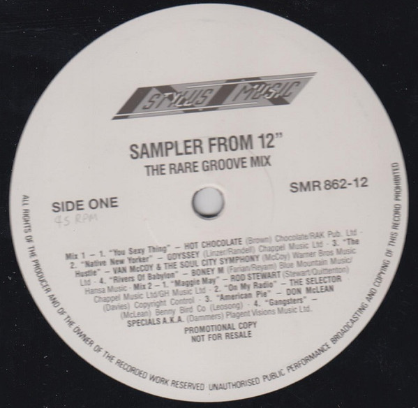 The Rare Groove Mix (1988, Vinyl) - Discogs