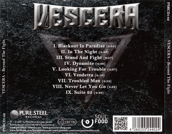 last ned album Vescera - Beyond The Fight