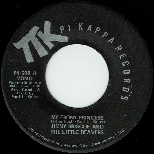 Jimmy Briscoe And The Little Beavers – My Ebony Princess (1974 