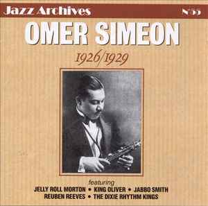 Omer Simeon - 1926/1929 album cover