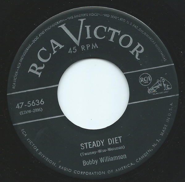 last ned album Bobby Williamson - Theres Nothing As Great As Being In Love Steady Diet