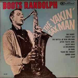 Boots Randolph - The Yakin' Sax Man album cover
