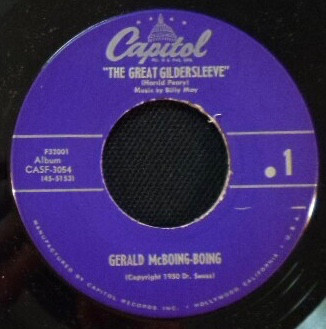 ladda ner album Dr Seuss, The Great Gildersleeve - Gerald McBoing Boing