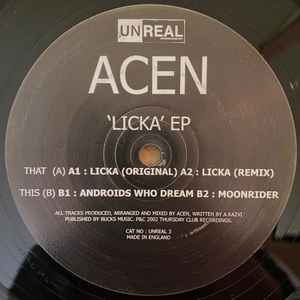 Acen - Licka EP album cover