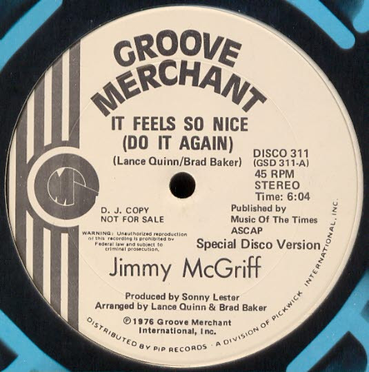 Jimmy McGriff – It Feels So Nice (Do It Again) / The Mean Machine