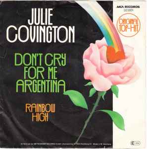 Don't Cry For Me Argentina - Julie Covington