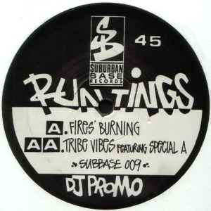 Run Tings - Fires' Burning / Tribe Vibes album cover