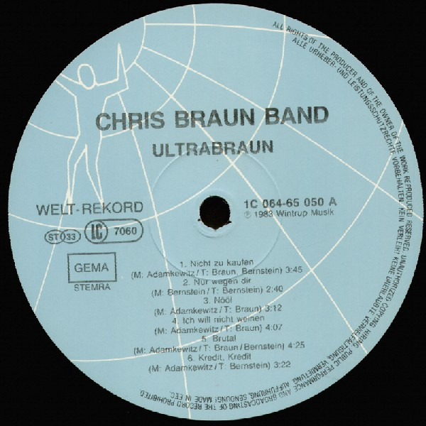 ladda ner album Chris Braun Band - Ultrabraun