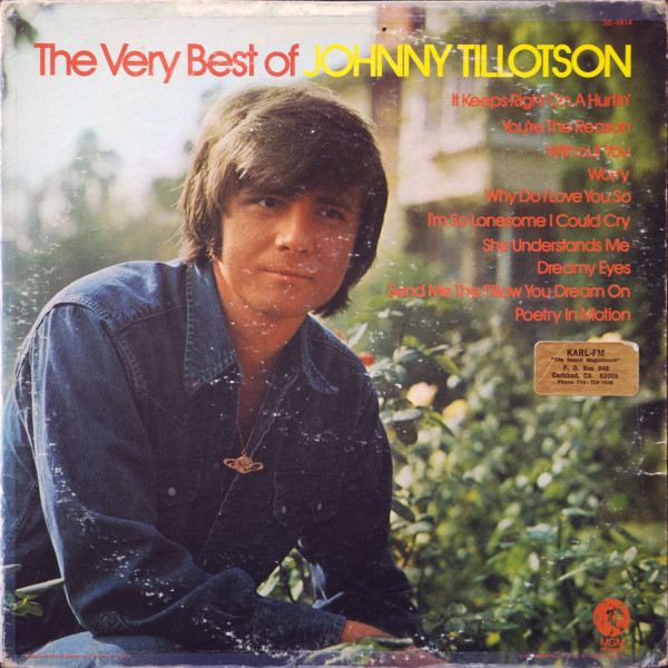 The Very Best Of Johnny Tillotson (1972, Vinyl) - Discogs