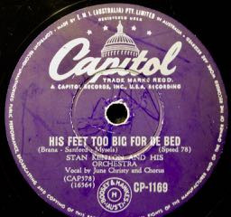 Album herunterladen Stan Kenton And His Orchestra - His Feet Too Big For De Bed Stardust