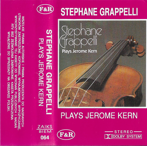 Stephane Grappelli – Stephane Grappelli Plays Jerome Kern