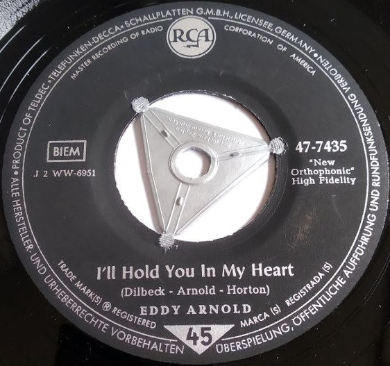 Eddy Arnold – I'll Hold You In My Heart (1959, Vinyl) - Discogs